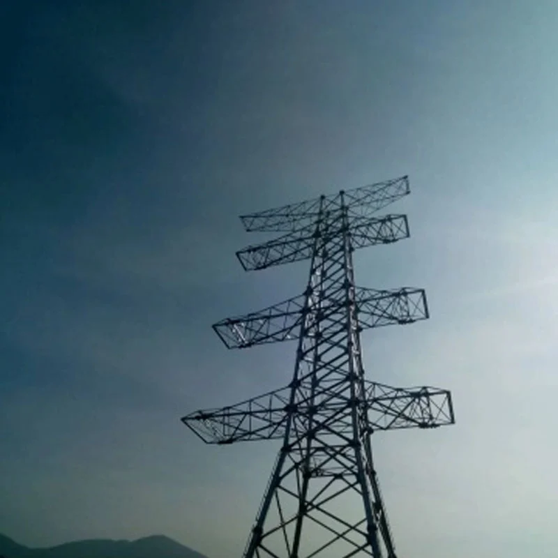 220kV ডাবল সার্কিট ল্যাটিস স্টিল টাওয়ার