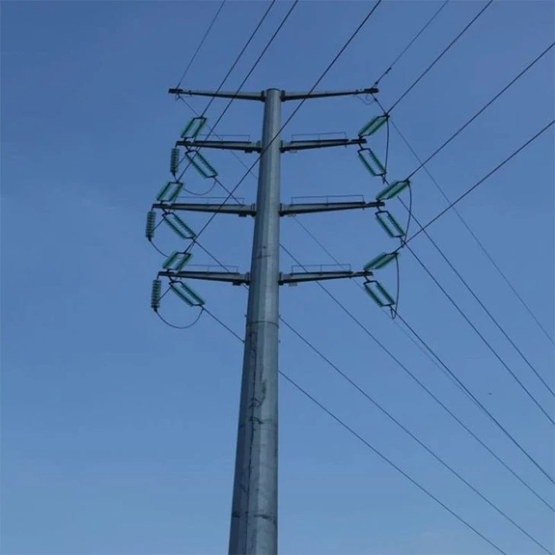 পাওয়ার লাইনের জন্য 500kV ল্যাটিস স্টিল টাওয়ার