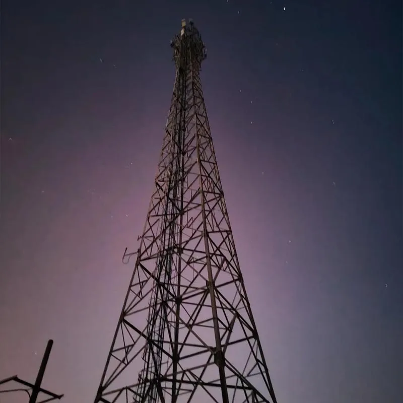 গ্যালভানাইজড এঙ্গেল স্টিল টেলিকম টাওয়ার