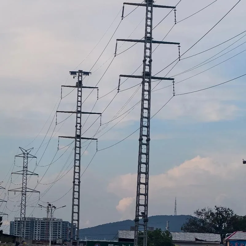 ইস্পাত মনোপোল কেবল টার্মিনেশন টাওয়ার